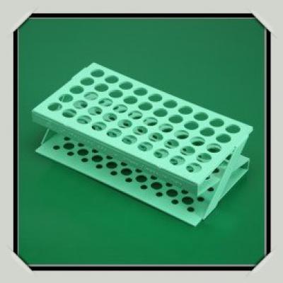 Test tube rack 12 mm (Z shape) green