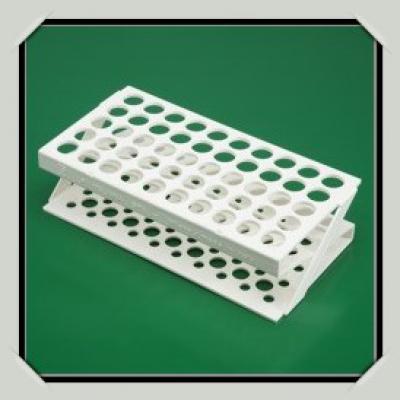 Test tube rack 16 mm (Z shape) white