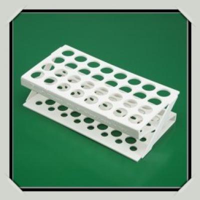 Test tube rack 21 mm (Z shape) white